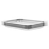 vidaXL Recipiente Gastronorm 4 buc. GN 1/1 20 mm oțel inoxidabil