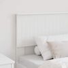 vidaXL Tăblie cap cu headboard Alb 75 cm Lemn compozit