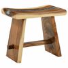 vidaXL Scaun de duș natural 50 x 30 x 44 cm Lemn solid de suar