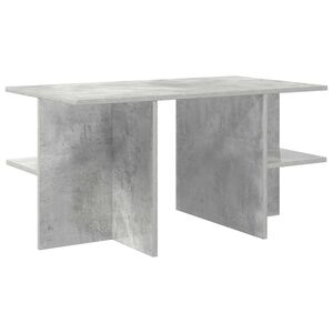 vidaXL Masă de cafea Gri Beton 87 x 50 x 45 cm Lemn prelucrat