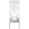 vidaXL Ecran de intimitate pentru grădină Argintiu 50 x 140 cm