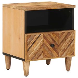 vidaXL Noptieră Maro 50 x 33 x 60 cm Lemn de mango solid