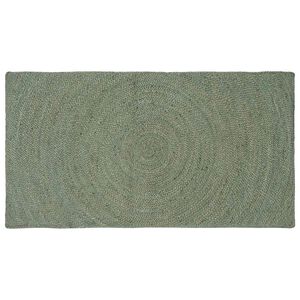 vidaXL Covoare de zonă Verde măsliniu 80 x 150 cm Iută