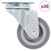 vidaXL Roți pivotante, 36 buc., 50 mm
