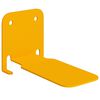 vidaXL Raft suspendat cu raft 24 pcs Galben muștar 6 x 10,8 x 6,6 cm
