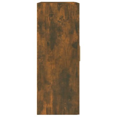 vidaXL Dulap de perete, stejar fumuriu, 69,5x32,5x90 cm lemn prelucrat