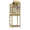 vidaXL Turn de joacă Maro 52,5 x 85 x 238 cm Lemn impregnate solid