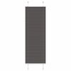 vidaXL Jaluzea plisată negru 50x150 cm Lățime țesătură 49,4cm poliester