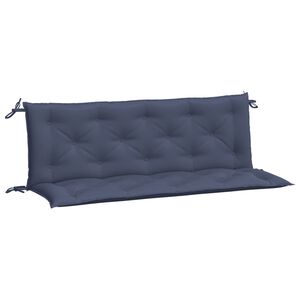 vidaXL Perne bancă de grădină 2buc. bleumarin 150x50x7cm textil oxford