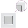 vidaXL Fereastră pentru Beciu RISOR 30 x 30 cm PVC și Sticlă