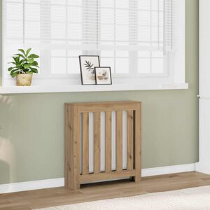 vidaXL Mască pentru calorifer stejar artizanal 78x20x82 cm lemn