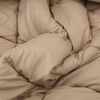 vidaXL Duvet de iarnă Antracit și Taupe 240 x 260 cm Microfibră