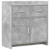 vidaXL Bufet Gri Beton 75 x 36 x 80 cm Lemn prelucrat