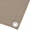 vidaXL Paravan de balcon, gri taupe, 75x700 cm, 100% poliester oxford