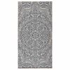 vidaXL Covor de exterior, model albastru, 80x150 cm, țesătură plată