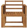 vidaXL Canapea de exterior Lemn Solid de Acacia natural
