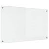vidaXL Panou de bucătărie Transparent 100 x 60 cm sticlă securizată