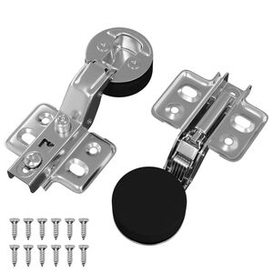 vidaXL Hinge 2 pcs Argintiu 35 mm Fier