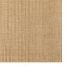 vidaXL Covor din sisal, natural, 100x100 cm
