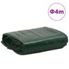 vidaXL Prelată, verde, &Oslash; 4 m, 650 g/m&sup2;