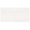 vidaXL Blat de birou, alb, 110x60x2,5 cm, lemn masiv de pin