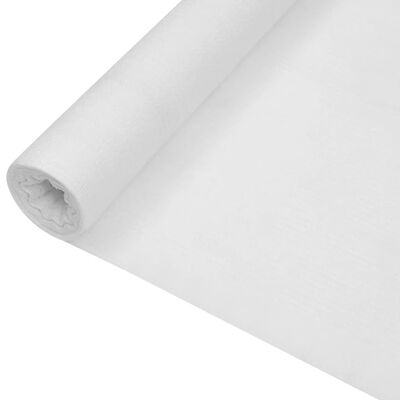 vidaXL Plasă protecție intimitate, alb, 3,6x25 m, HDPE, 150 g/m²