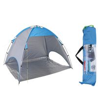 441919 Probeach Beach Tent Blue and Grey 220x120x115 cm