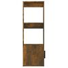 vidaXL Servantă, stejar fumuriu, 80x30x90 cm, lemn prelucrat