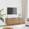 vidaXL Dulap TV, stejar artizanal, 100x35x40 cm, lemn prelucrat