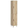 vidaXL Set de Dulapuri 2 pcs Stejar Sonoma 33 x 34,5 x 89,5 cm