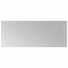 vidaXL Oglindă de baie cu LED Transparent 100 x 40 cm Dreptunghiular