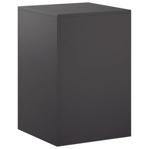 vidaXL Suport pentru plante Negru 40 x 40 x 60 cm Oțel