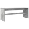 vidaXL Cabinet TV 100 x 30 x 40 cm Gri din beton Lemn prelucrat