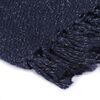 vidaXL Pătură decorativă, bleumarin, 220 x 250 cm, lurex