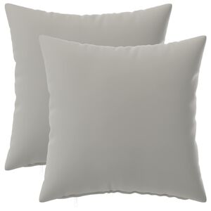 vidaXL Husă pentru pernă 2 pcs HEERLEN Gri 30 x 30 cm Poliester
