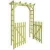 vidaXL Arcadă de trandafiri de grădină, 150x50x200 cm, lemn tratat