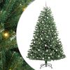 vidaXL Brad de Crăciun artificial cu ramuri articulare Verde 210 cm