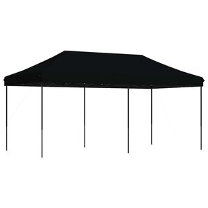 vidaXL Cort pentru Petreceri Negru 292 x 580 x 315 cm Material Oxford