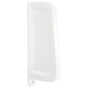 vidaXL Paravan protecție pisoar cu montaj &icirc;n perete alb ceramică