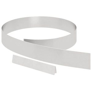 vidaXL Margine pentru gazon Argintiu 450 x 0,05 x 10 cm
