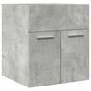 vidaXL Dulap de chiuvetă baie, gri beton 41x38,5x46 cm lemn prelucrat