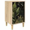 vidaXL Dulap de noapte RHENEN Stejar Sonoma 36 x 33 x 60 cm