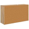 vidaXL Bufet Stejar Artizanal 100 x 30 x 59,5 cm Lemn compozit