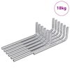 vidaXL Cheie Hexagonală 4675 pcs Argintiu 20 x 52 mm Oțel