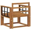 vidaXL Canapea de exterior Lemn Solid de Acacia natural