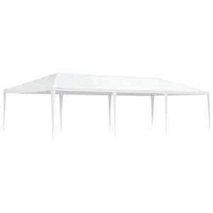 vidaXL Cort de petrecere, alb, 4 x 9 m