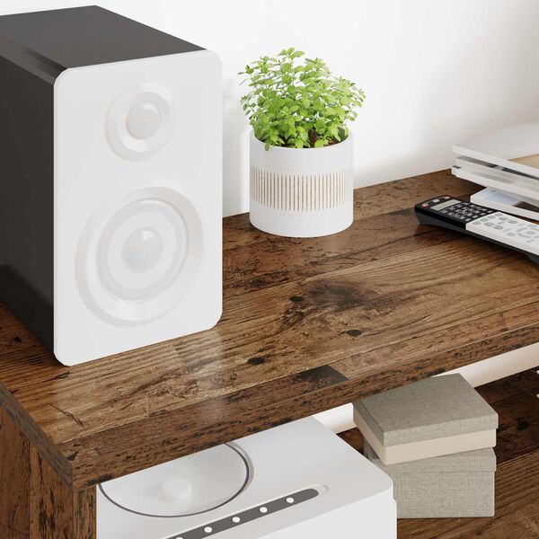 vidaXL Cabinet TV Lemn vechi 100 x 30 x 40 cm Lemn compozit