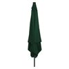 vidaXL Parasol de Grădină Verde și Negru 295 x 295 x 245 cm
