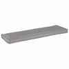 vidaXL Pernă Material Oxford Gri 140 x 40 x 8 cm