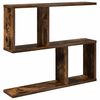 vidaXL Raft de perete Stejar fumuriu 60 x 12 x 50,5 cm Lemn prelucrat